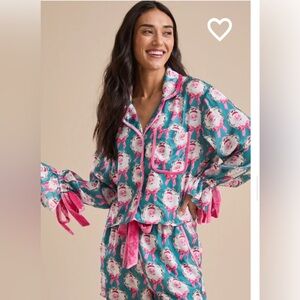 Vintage Santa Pajama Set